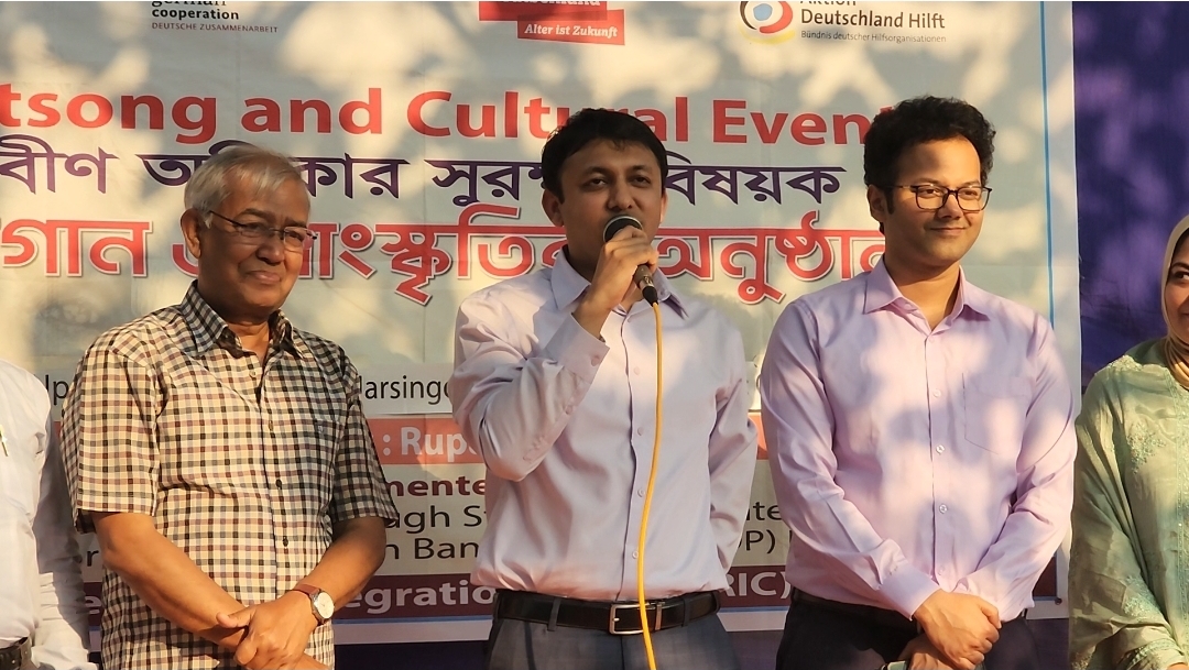 পলাশে প্রবীণ অধিকার সুরক্ষা বিষয়ক ব্যতিক্রমী পটগান ও সাংস্কৃতিক অনুষ্ঠান