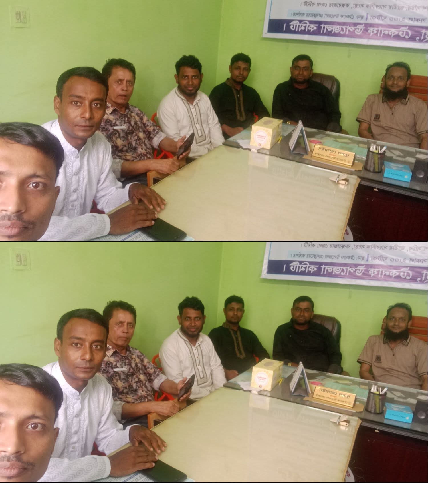 পবিত্র ঈদুল আজহা উপলক্ষে টেকনাফ উপজেলা প্রেসক্লাবে সাংবাদিকদের আনন্দঘন ঈদ আড্ডা