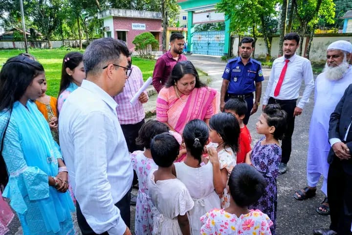 শেরপুর সরকারি শিশু পরিবারের শিশুদের খাবার ও স্বাস্থ্যসেবা শতভাগ নিশ্চিতের নির্দেশ জেলা প্রশাসকের